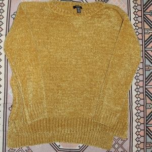 Mustard Chenille Sweater